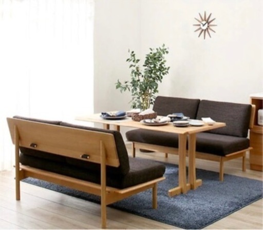 ニトリソファ2人掛け 傷・汚れに強い合成皮革 2人掛けソファ(PD02-