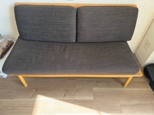 ニトリソファ2人掛け ニトリ 幅134cm 合成皮革ソファ 2人掛けNシールド