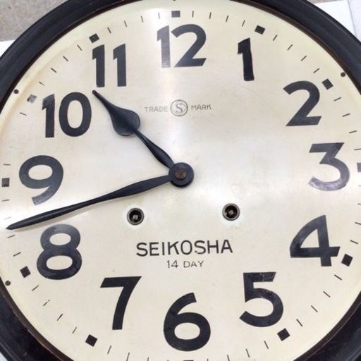 可動商品 精工舎 丸型トーマス型掛時計 - その他 