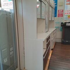 ★【パモウナ】レンジボード  食器棚  キッチン収納  (幅90cm)   💳自社配送時🌟代引き可💳※現金、クレジット、スマホ決済対応※   