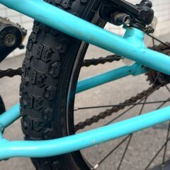 極美品 MARK & LONA カルレオパード総柄タートルネックニットセーター-ヨツバサイクル20インチ