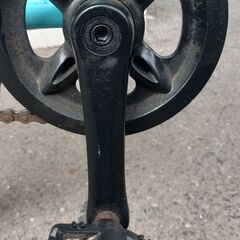 極美品 MARK & LONA カルレオパード総柄タートルネックニットセーター-ヨツバサイクル20インチ