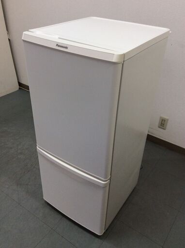 （4/7受渡済）JT8292【Panasonic/パナソニック 2ドア冷蔵庫】美品 2019年製 NR-B14CW-W 家電 キッチン 冷蔵冷凍庫 右開き 138L