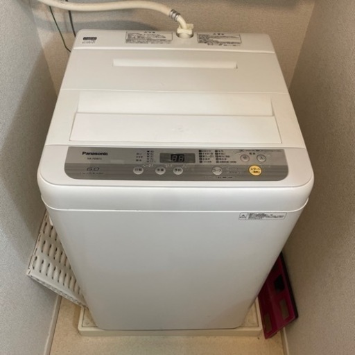 洗濯機　6.0kg　パナソニック