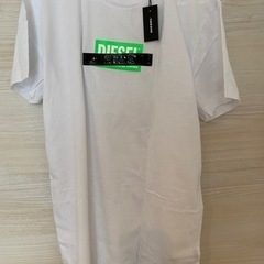 Tシャツ(DIESEL・白・L・未使用)