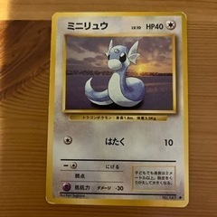 【ネット決済・配送可】ポケモンカード　ミニリュウ