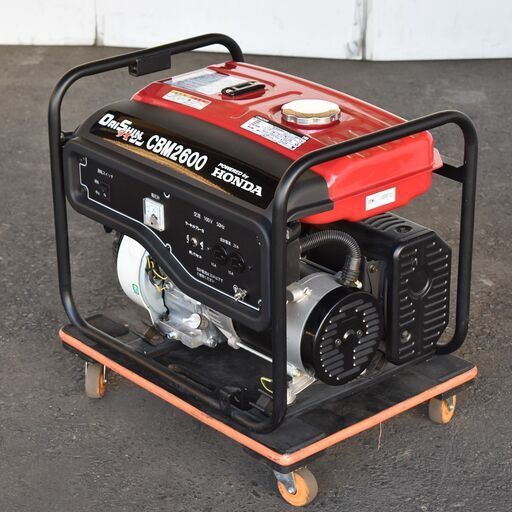 【ヤ取終了8/30】≪yt1142ジ≫ 未使用/長期保管品 DAISHIN/ダイシン 発電機 CBM2600 100V 50Hz ホンダ製エンジン搭載/HONDA GP200 動作未確認/現状品 60210-10