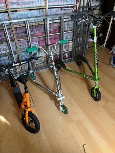 Buggy crossとTRIkKE6、T78air3台セット