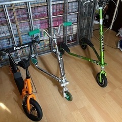 Buggy crossとTRIkKE6、T78air3台セット