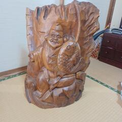 木彫　恵比寿さん