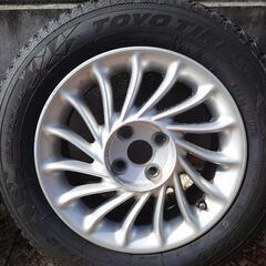 2022年製スタッドレスタイヤ4本 185/65 R15 +アルミ　ワンシーズンのみ使用