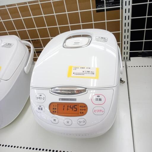★ジモティ割あり★ YAMADA 炊飯器　５・５合炊き  １９年製 動作確認／クリーニング済み OJ3556