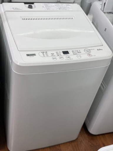 送料・設置込み可　洗濯機　6kg ヤマダ　2020年