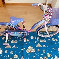 【取引中】値下げしました　女の子用　自転車　18インチ　5000円