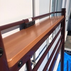 階段付きロフトベッド　簡易組み立て済み