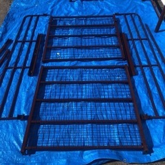 階段付きロフトベッド　簡易組み立て済み