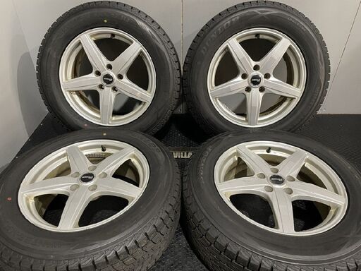 タイヤ走行短め【DUNLOP WINTER MAXX SJ8 225/65R17】スタッドレス 