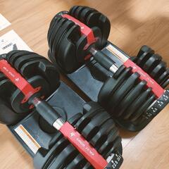トレーニングベンチ＆可変式ダンベルセット【受け渡し交渉中】