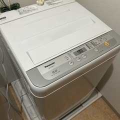 パナソニック製洗濯機 2018年製 5kg