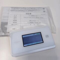 【ネット決済・配送可】UQ WiMAX 2+ Speed Wi-...