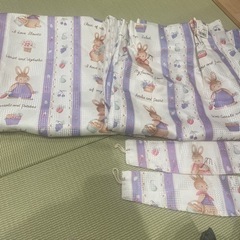 🌸　【新品】　カーテン　うさぎ🐇　②  🌸