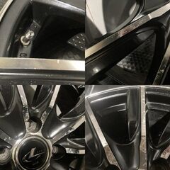 Weds LEONIS SL ウェッズ レオニスSL 17インチ 4本 6.5J4HPCD100+50 