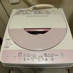 【お譲り先決まりました】SHARP 4.5kg洗濯機(ES-G4...