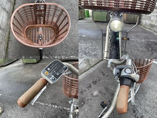 ☆動作〇☆ 電動アシスト自転車 Panasonic BE-ENDU434S ビビ・ライト