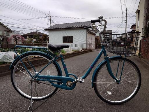 イオンバイク valleriano 自転車 26インチ  変速なし  LEDライト