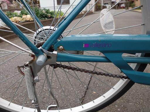 イオンバイク valleriano 自転車 26インチ 変速なし LEDライト