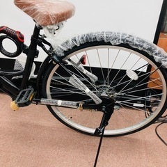 ★破格★未使用　ポルディコレクション　3段変速　折りたたみ自転車　26インチ