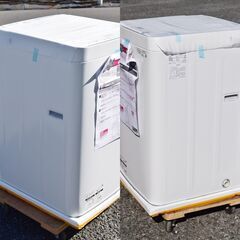 ★未使用★SHARP/シャープ 5.5kg 全自動洗濯機 風乾燥機能付 ES-GE5F 22年製