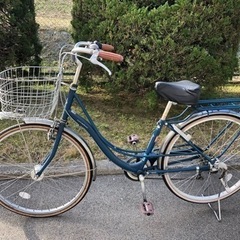 自転車　シティサイクル　26