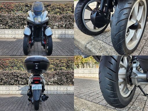 普通免許仕様/改造登録済】トリシティ125 SE82J 低走行 自賠責保険付