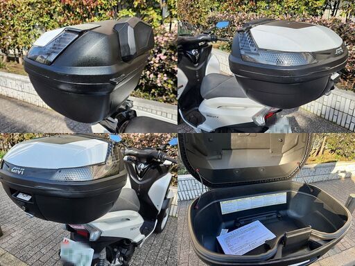 【普通免許仕様/改造登録済】トリシティ125 SE82J 低走行 自賠責保険付 GIVIトップケース LED★TRIX★ 普通免許仕様/改造登録済】トリシティ125 SE82J 低走行 自賠責保険付