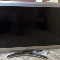 テレビ SHARP AQUOS 32型 2009年製 値下げ可能