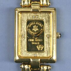 動作品 ELGIN USA FK-578-R FINE GOLD 999.9 GOLD BAR 1g インゴット 