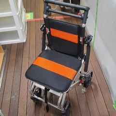 0217-067 折り畳み 車椅子 軽量 コンパクト 