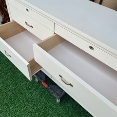 モモナチュラル サイドボード チェスト 姫家具 北欧 シンプル ホワイト 