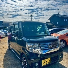 ホンダNBOX カスタムプラス平成25年車　51,695km  ...