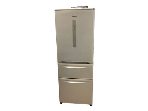 【通電確認済み】Panasonic パナソニック 冷凍冷蔵庫 315L NR-C32EM-N形 スリム3ドア エコナビ搭載 シルキーゴールド 引き取り限定 神奈川県横須賀市
