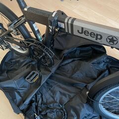 【売却済み】【美品】Jeep JE-206G 折りたたみ自転車【総額4万円】