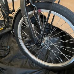 【売却済み】【美品】Jeep JE-206G 折りたたみ自転車【総額4万円】