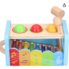 木琴のおもちゃ、ハードハンマーとボール