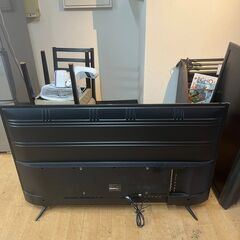 GWキャンペーン　S2010　4Kチューナー内蔵液晶テレビ　TEES　ティーズネットワーク　55V型　55インチ　2021年製　LE-553T4KN-BK　送料B　札幌　リサイクル倉庫LEO