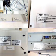 山口)TEC　POSターミナルセット　通電確認のみ ◆BIZ1073FCY MB16A