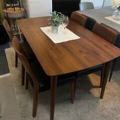 大塚家具 ダイニングテーブル5点セット