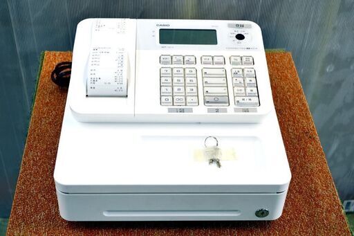 山口)CASIO　レジスター　SR-G　2019年製 ◆BIZ1066FCY MB11A