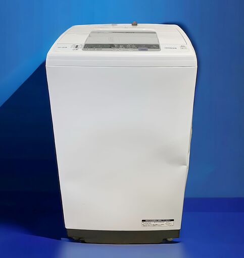 24C106_ジC 日立 HITACHI 7.0kg全自動洗濯機 白い約束 NW-R704 2018年製 難あり