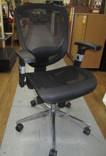 R535 オフィスチェア、ワークチェア、PC椅子、メッシュ、幅64cm Used・美品